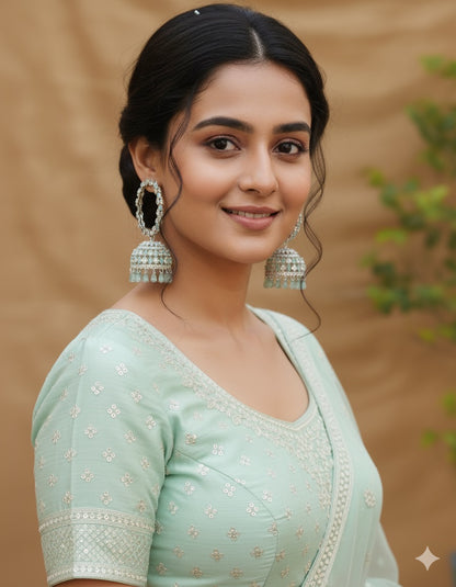 Saavi AD Oversized Balis Earrings