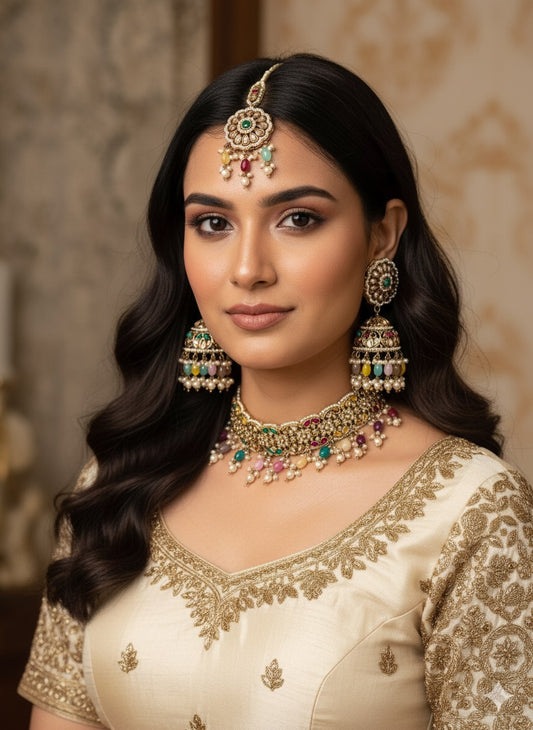 Anshika Polki Choker