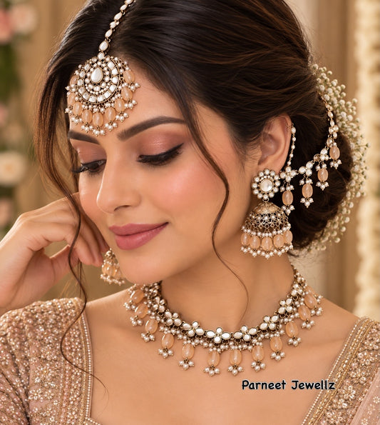Zoya Mirror Necklace Set