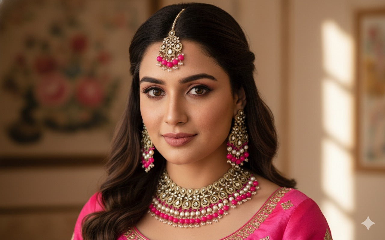 Jyotsna Mirror Necklace