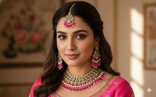 Jyotsna Mirror Necklace