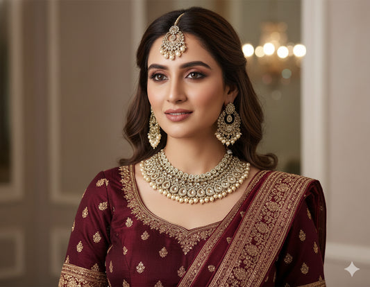 Ritika Polki Necklace