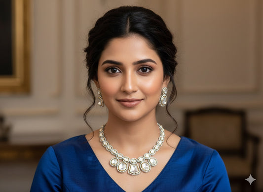 Jessie Uncut Kundan Set