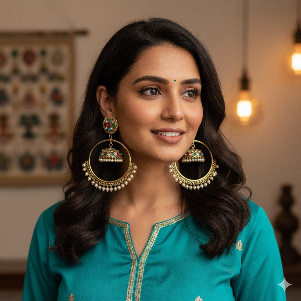 Nigar Polki Earrings