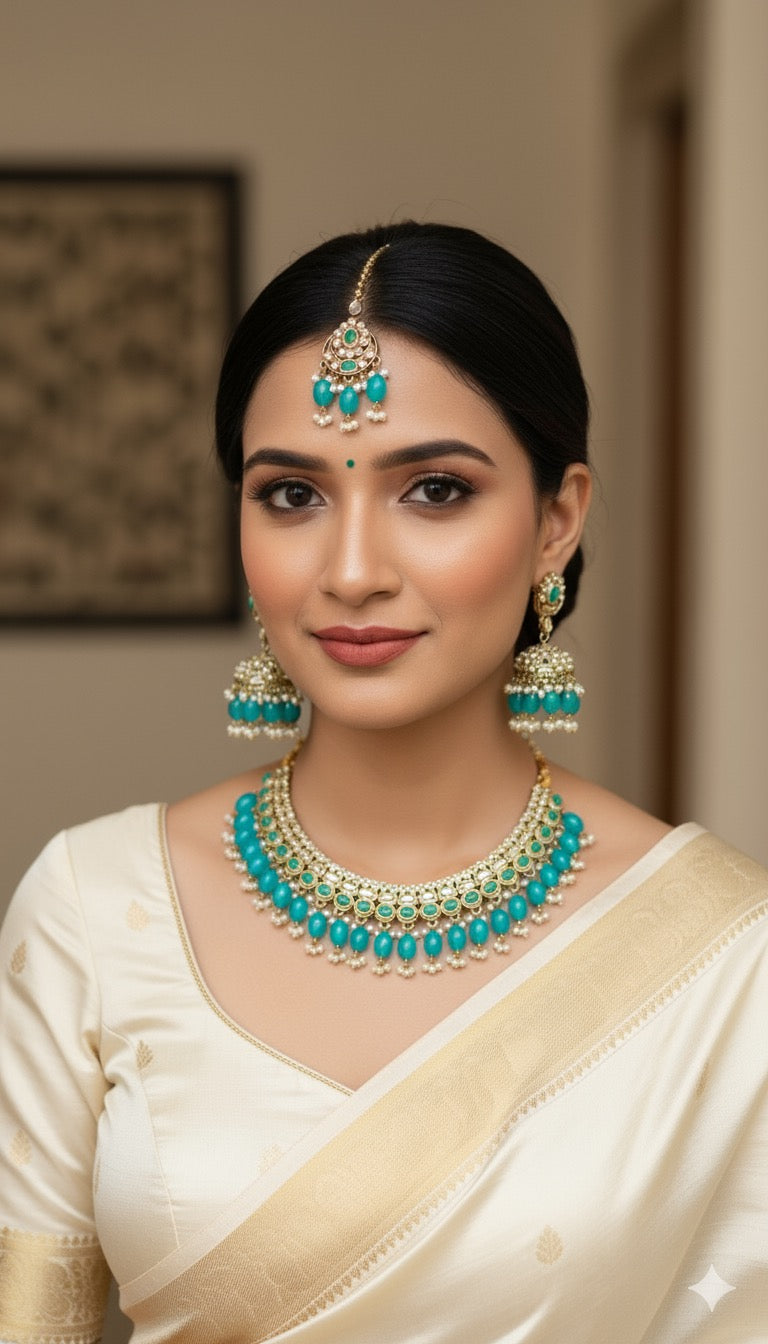 Reena Polki Necklace Set