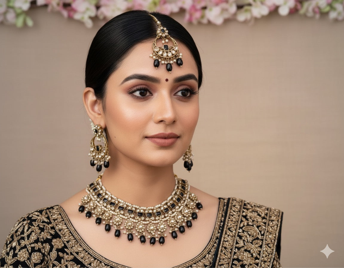 Dhriti Polki Necklace Set