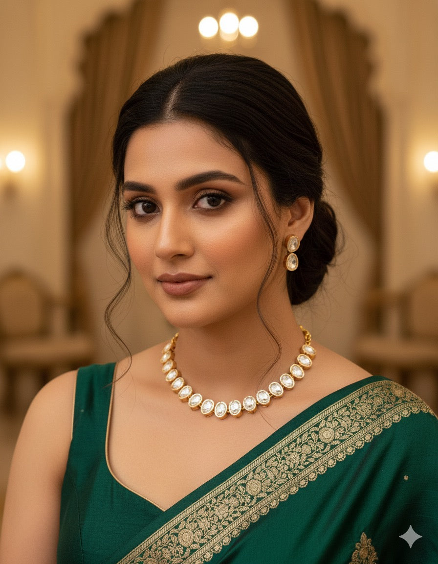 Piya Uncut Kundan Set