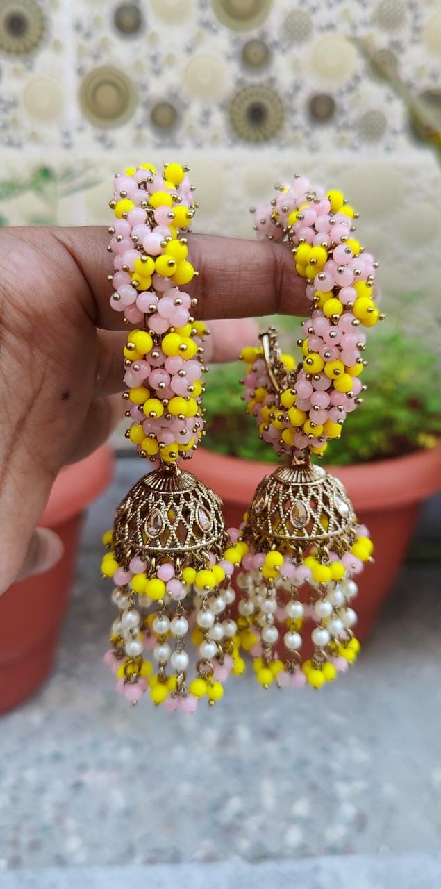 Sanita Oversized Polki Earrings