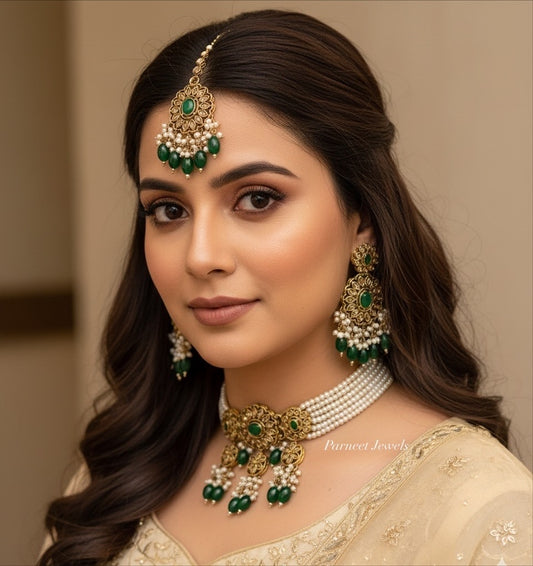 Malvin Polki Choker Set