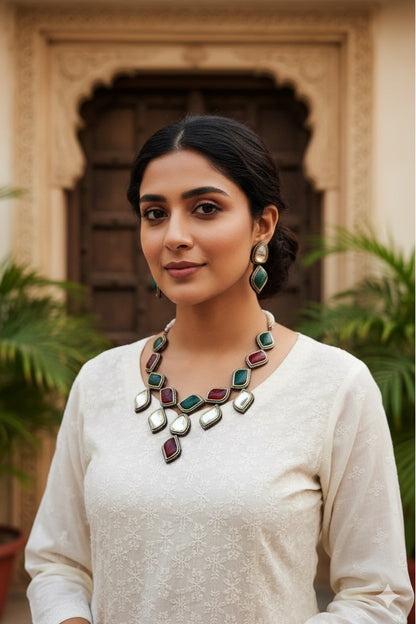 Harshita Uncut Necklace Set