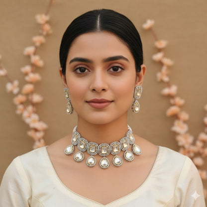 Mukta Uncut Kundan Set