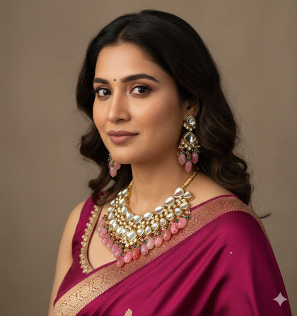 Rimisha Kundan Necklace Set