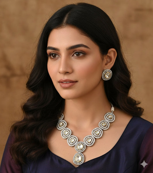 Darika Uncut Kundan Set