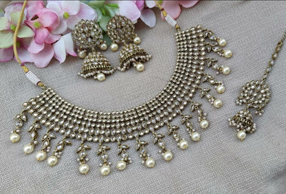 Mohini Polki Semi-bridal/Bridal Necklace