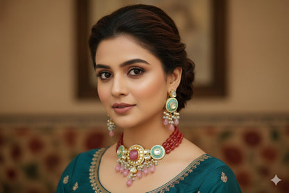 Vidushi Polki Kundan Choker