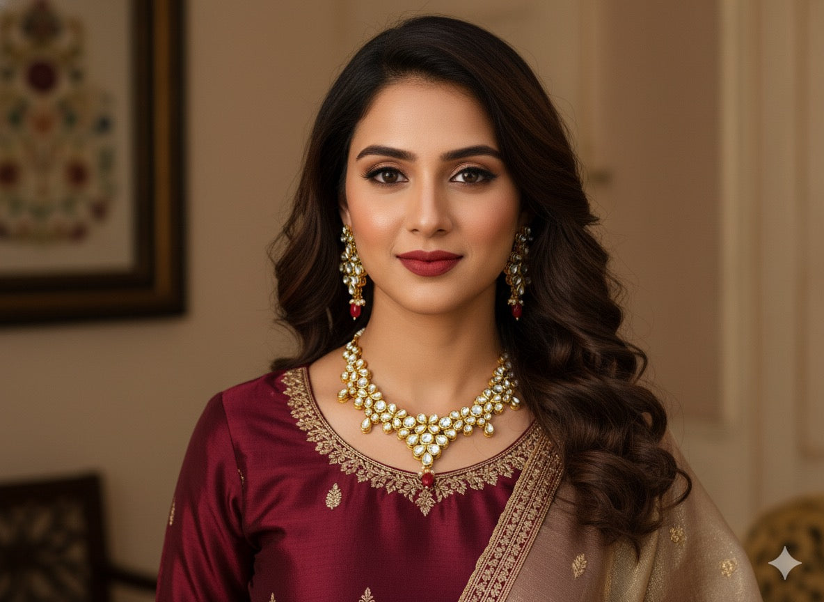 Nihali Kundan Necklace