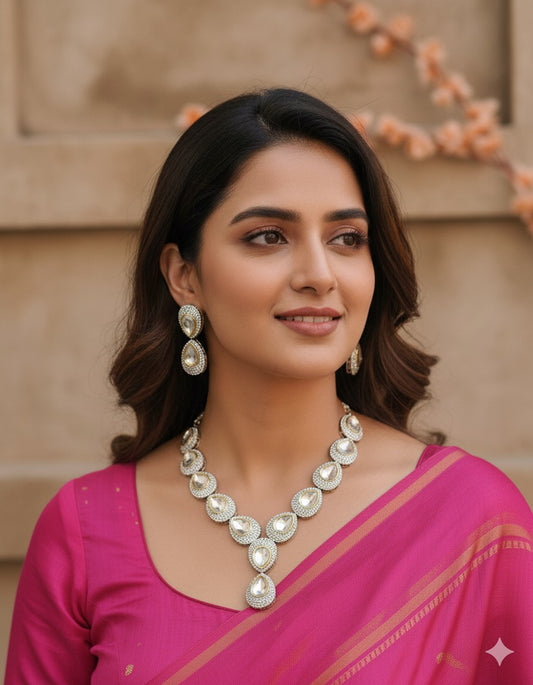 Kavyanshi Uncut Kundan Set