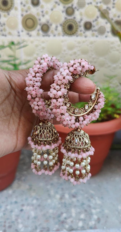 Sanita Oversized Polki Earrings
