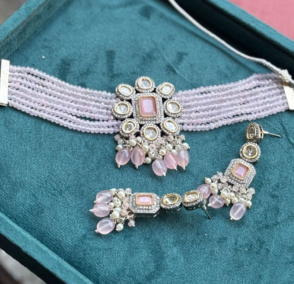 Ellie Beaded Choker Set
