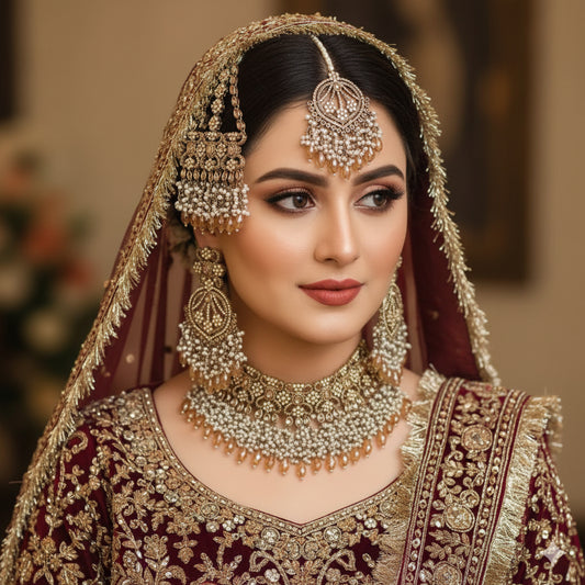 Chetna Bridal Jhumar Choker Set