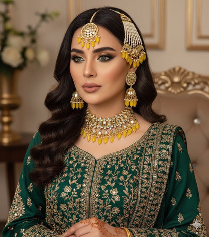 Ikra Mirror Necklace Set