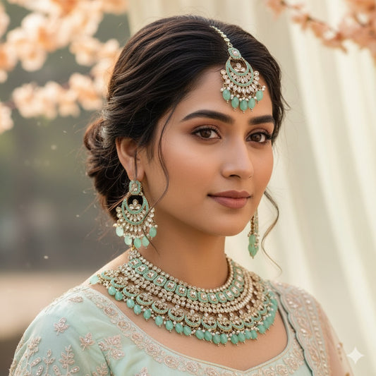 Aanya Polki Bridal Set