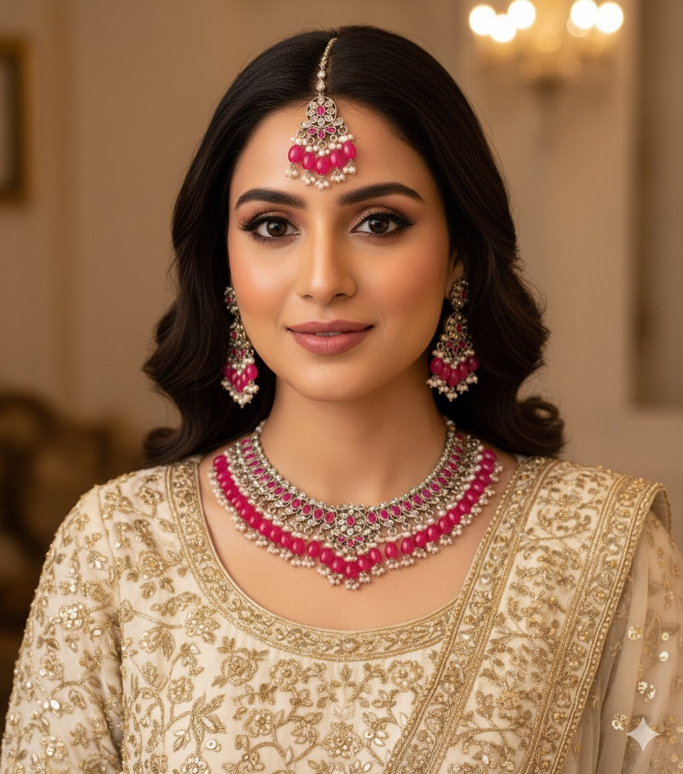 Madhuri Polki Necklace
