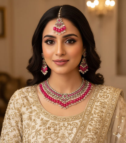 Madhuri Polki Necklace