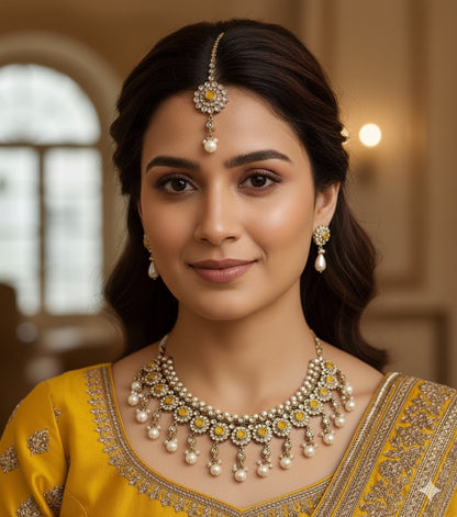 Aroha Polki Necklace