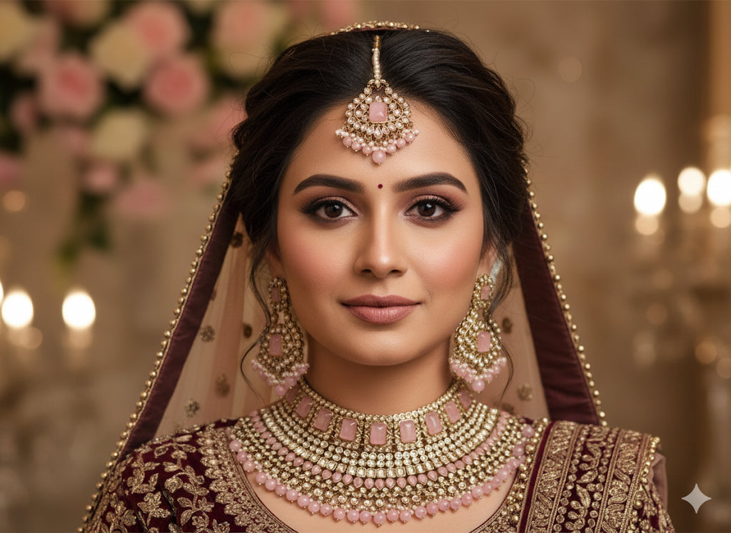 Rami Polki Bridal Set