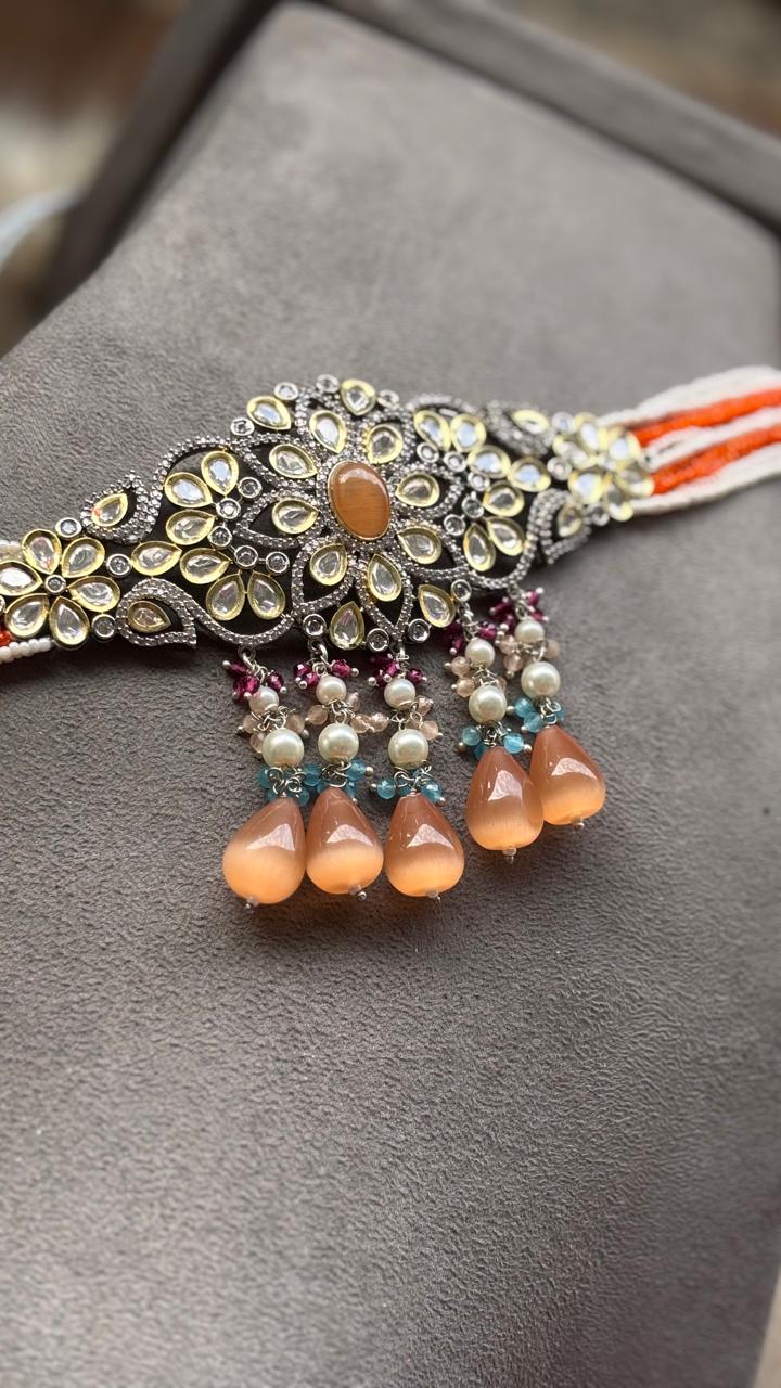 Kashish Beaded Choker Set