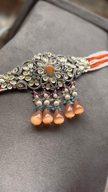 Kashish Beaded Choker Set