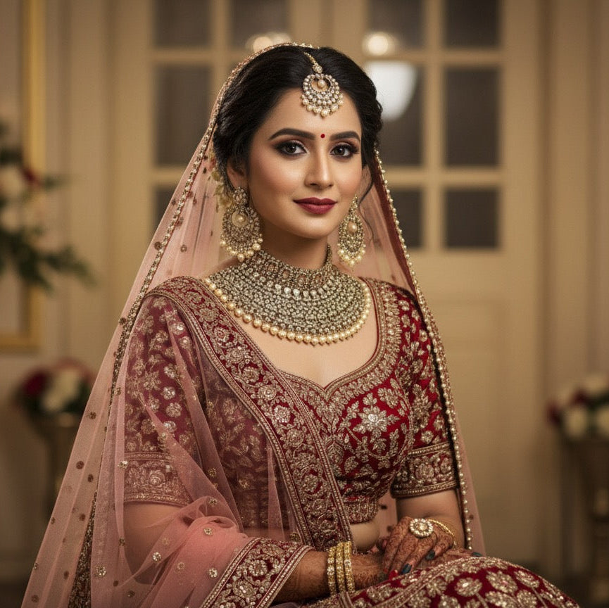 Manika Polki Bridal Set