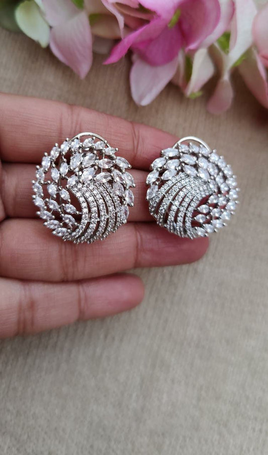 Vanika AD/CZ Studs Earrings