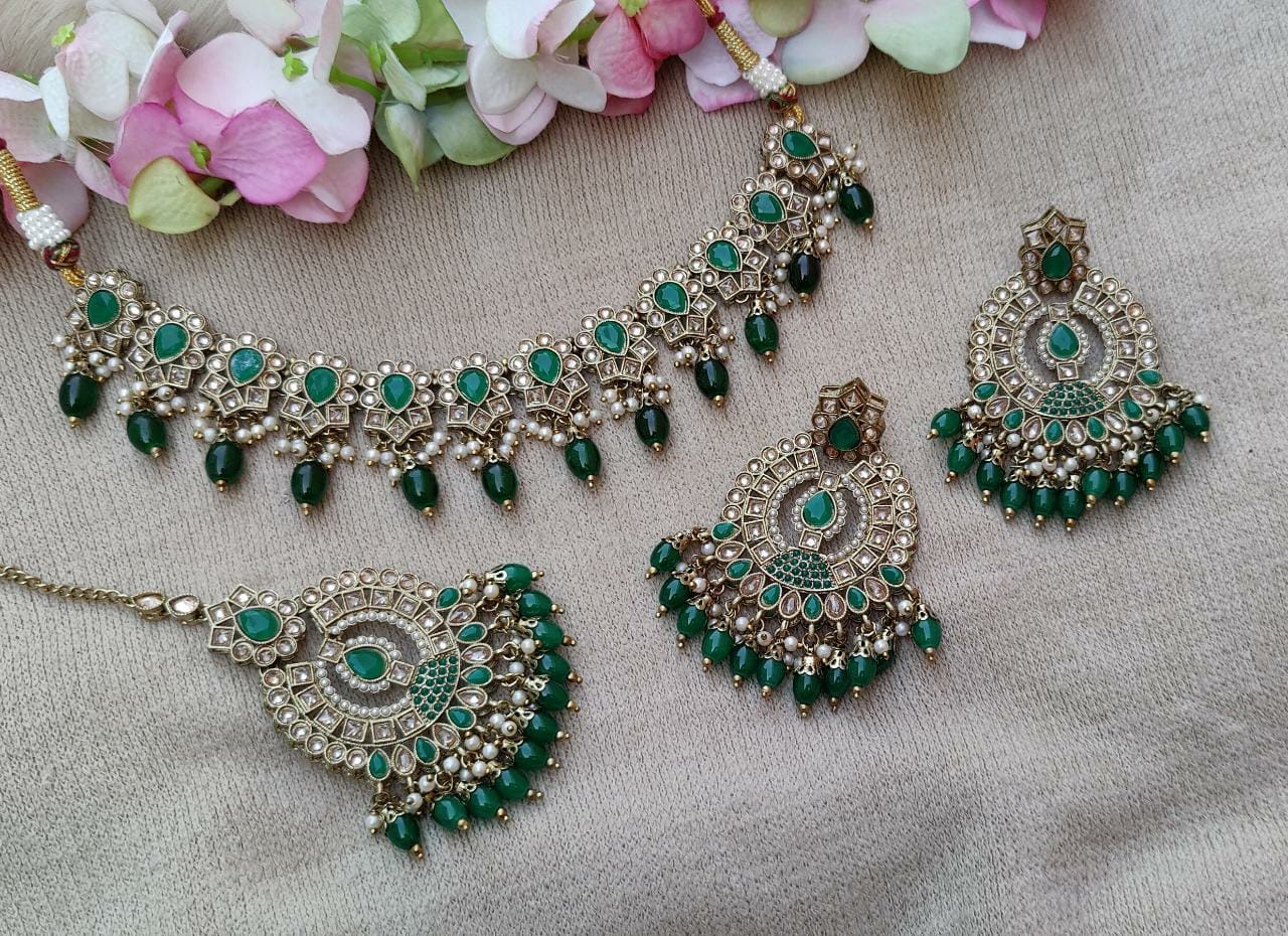 Kanak Polki Necklace Set