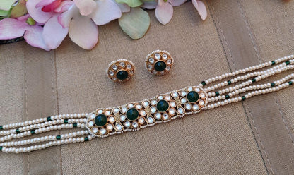 Ameesha Beaded Choker Set