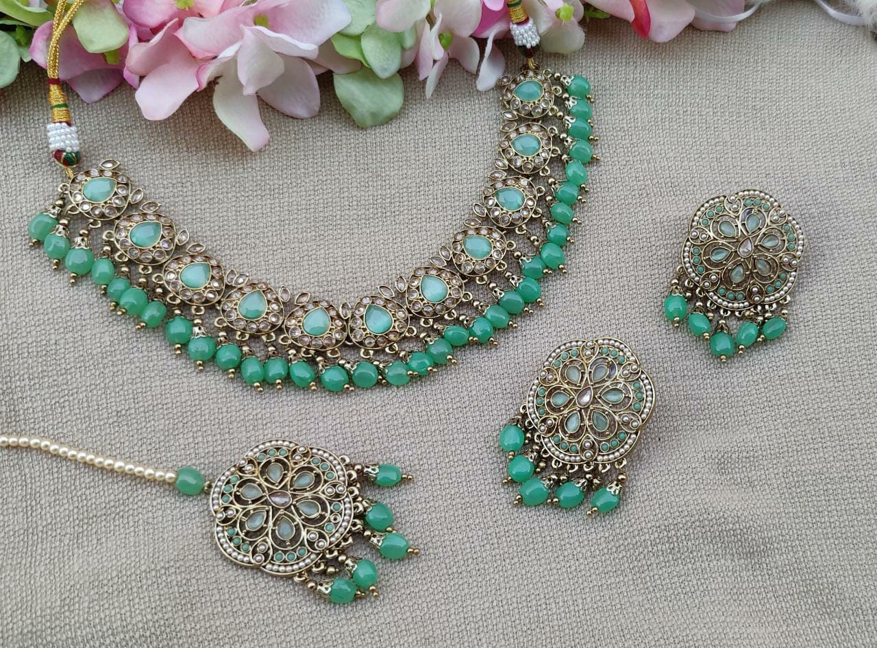 Rasika Polki Necklace Set