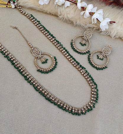 Ritika Long Polki Necklace