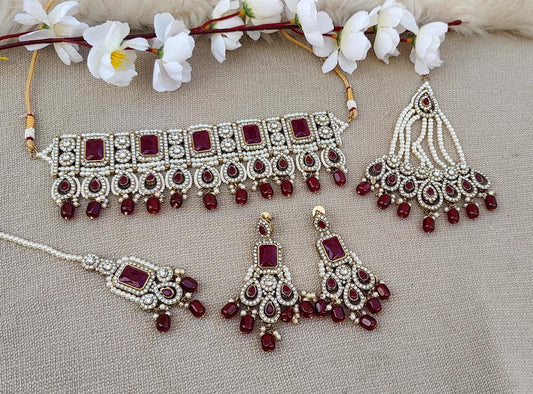 Kashifa Jhumar Choker Set