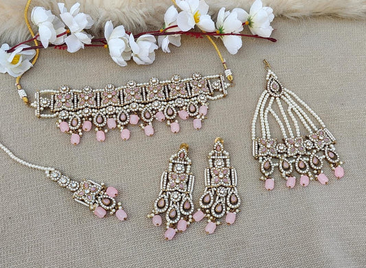 Safiya Jhumar Choker Set