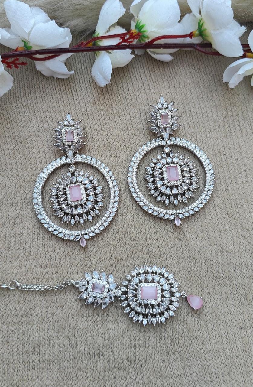 Tanvi AD Earrings Tikka