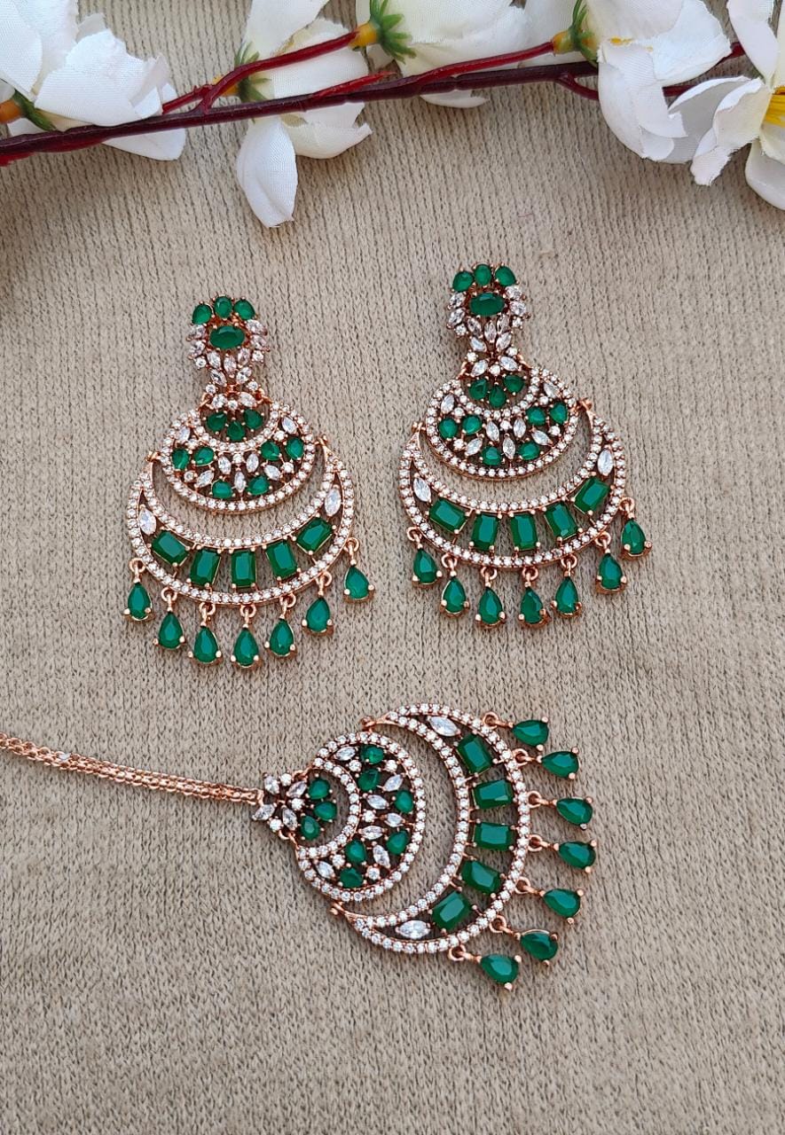 Aritha AD Earrings Tikka