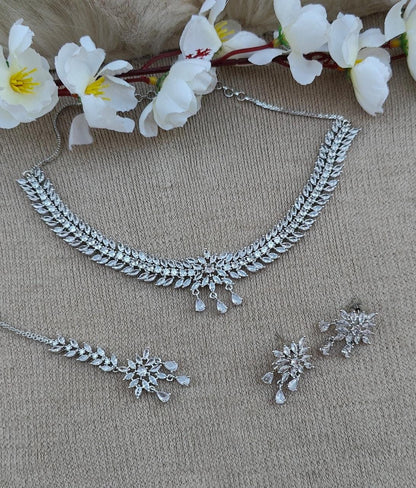 Swapna AD/CZ Necklace Set