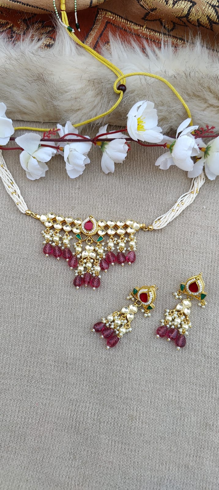 Pragya Pachi Kundan Choker