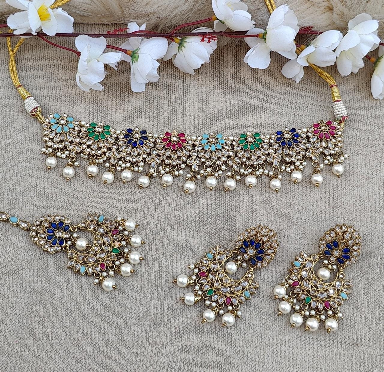 Sanchita Polki Choker