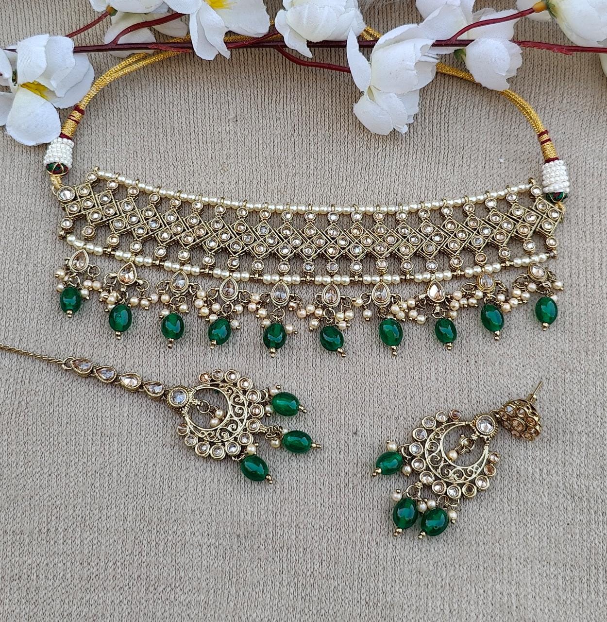 Rubina Polki Choker