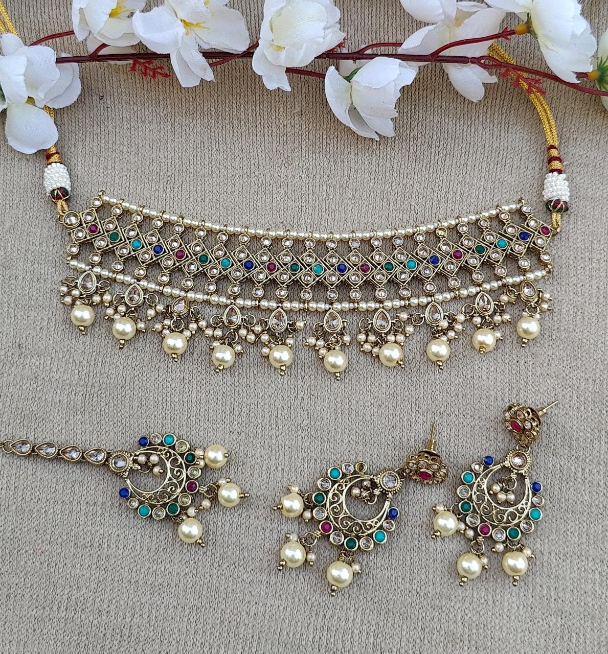 Rubina Polki Choker