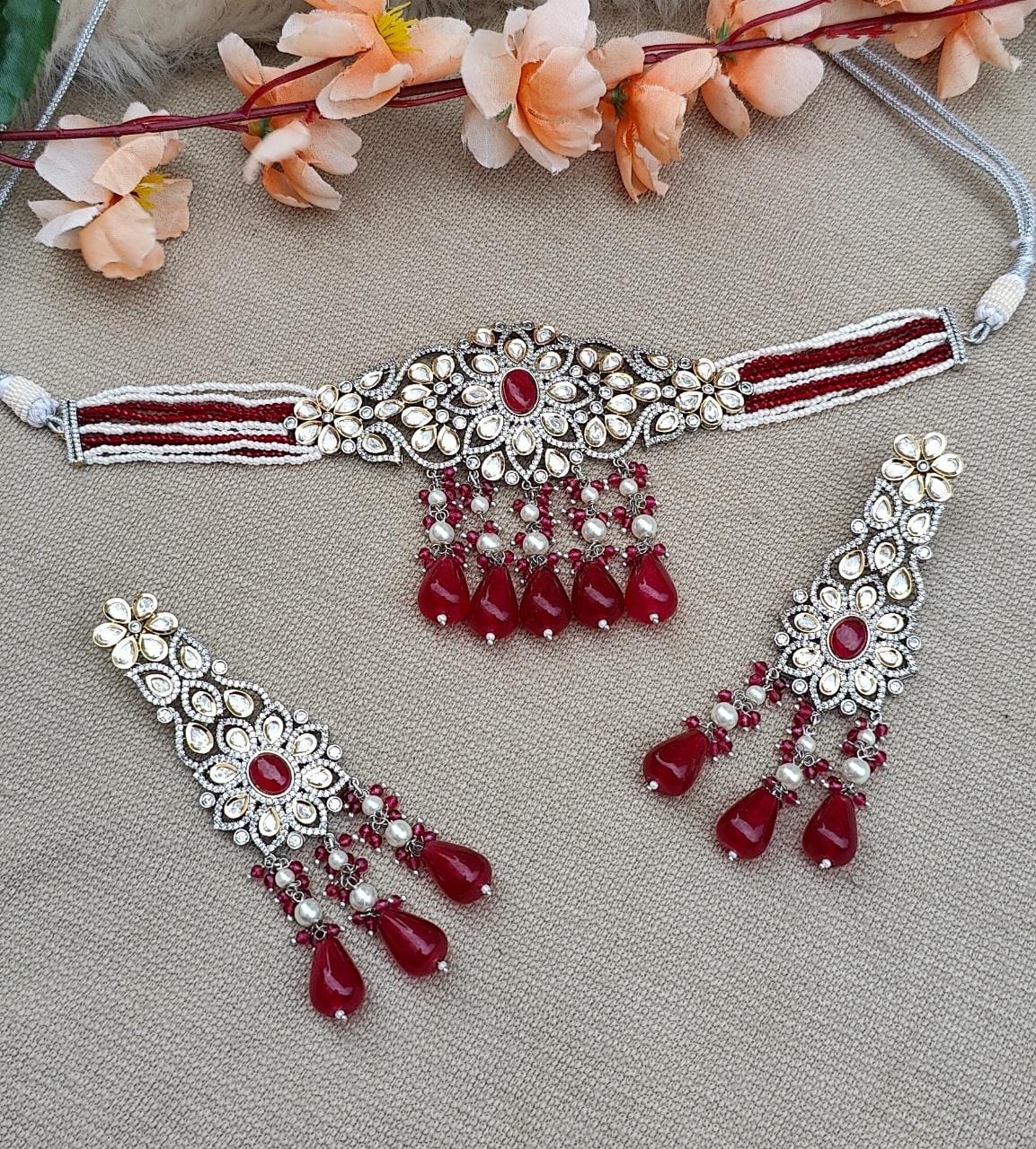 Kashish Beaded Choker Set