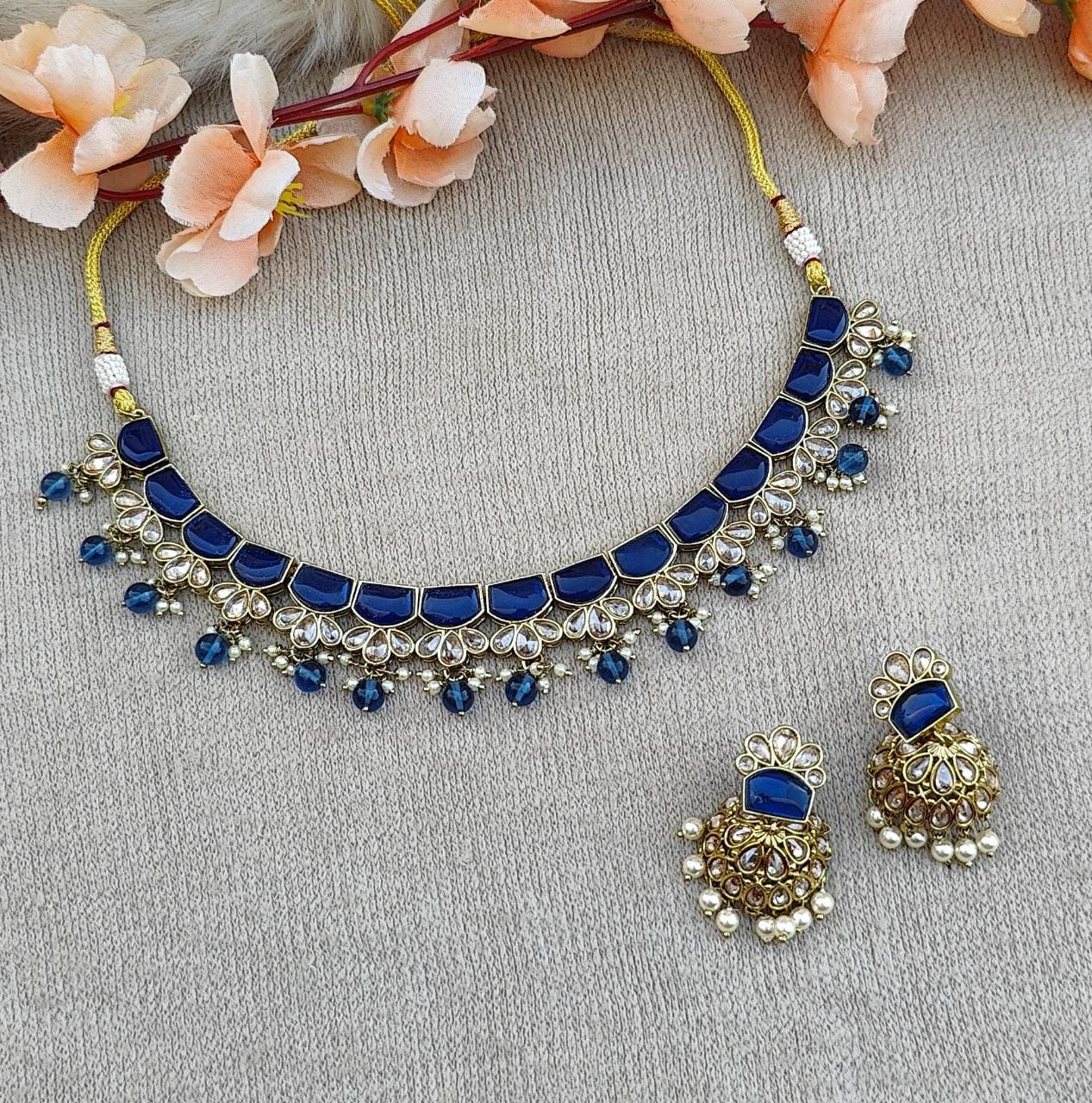 Mohini Polki Necklace Set