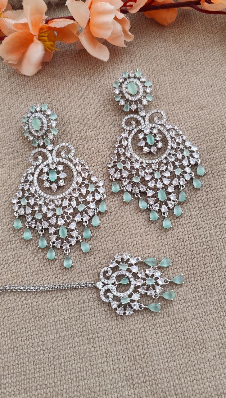 Girija AD Earrings Tikka